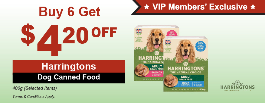Harringtons DogCannedFood Promo